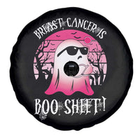Breast Cancer Is Boo Sheet Spare Tire Cover In October Ghost Wear Pink - Wonder Print Shop