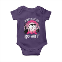 Breast Cancer Is Boo Sheet Baby Onesie In October Ghost Wear Pink - Wonder Print Shop
