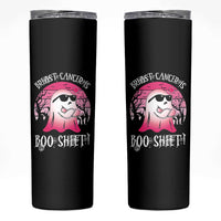 Breast Cancer Is Boo Sheet Skinny Tumbler In October Ghost Wear Pink - Wonder Print Shop