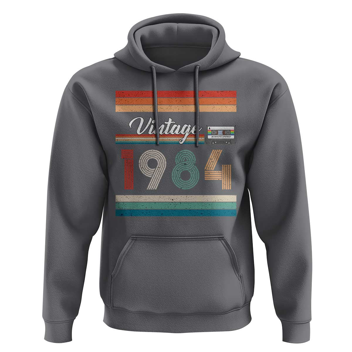 1984 Retro Birthday Hoodie Vintage 42th Birthday Gift Classic 90s Style - Wonder Print Shop