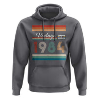 1984 Retro Birthday Hoodie Vintage 42th Birthday Gift Classic 90s Style - Wonder Print Shop