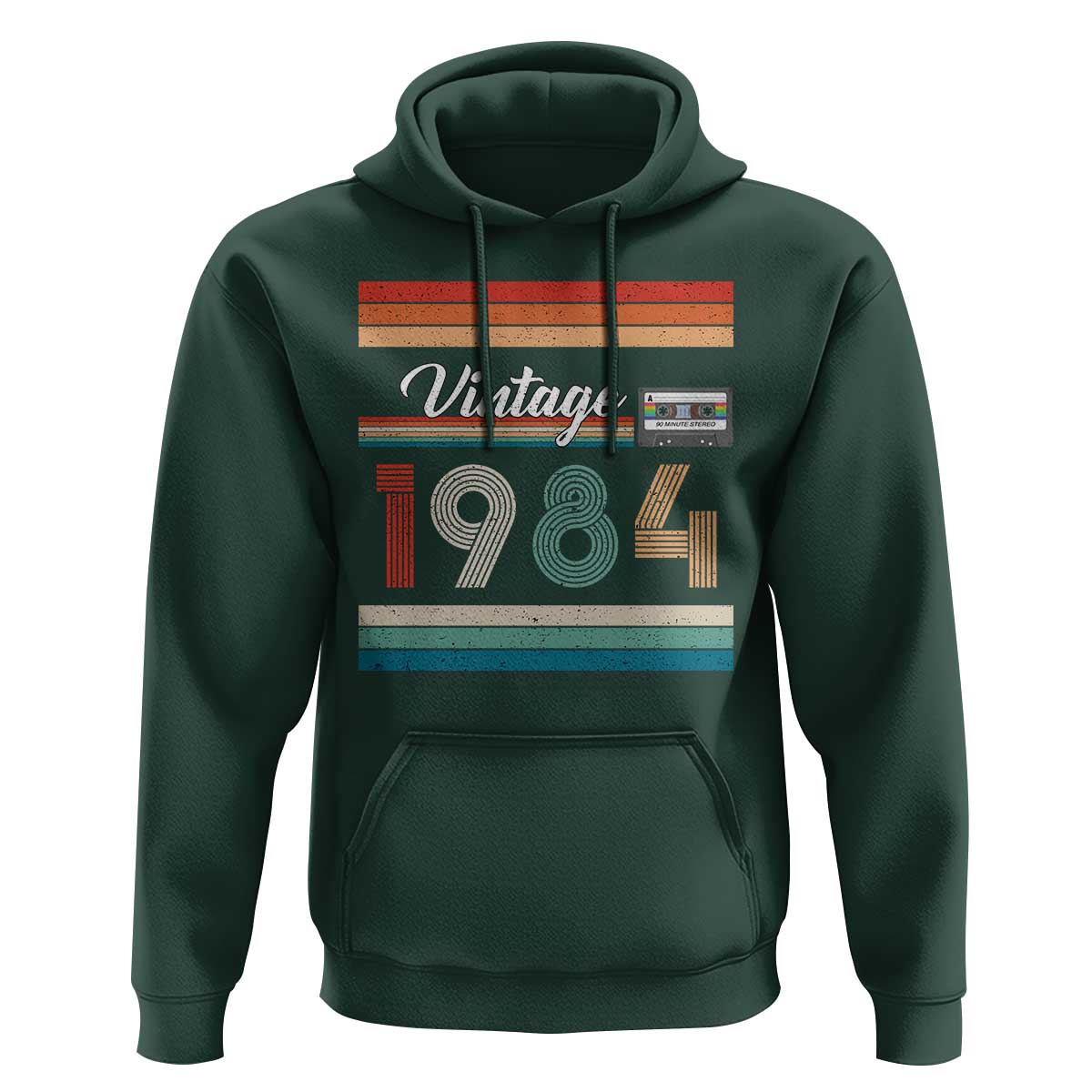 1984 Retro Birthday Hoodie Vintage 42th Birthday Gift Classic 90s Style - Wonder Print Shop