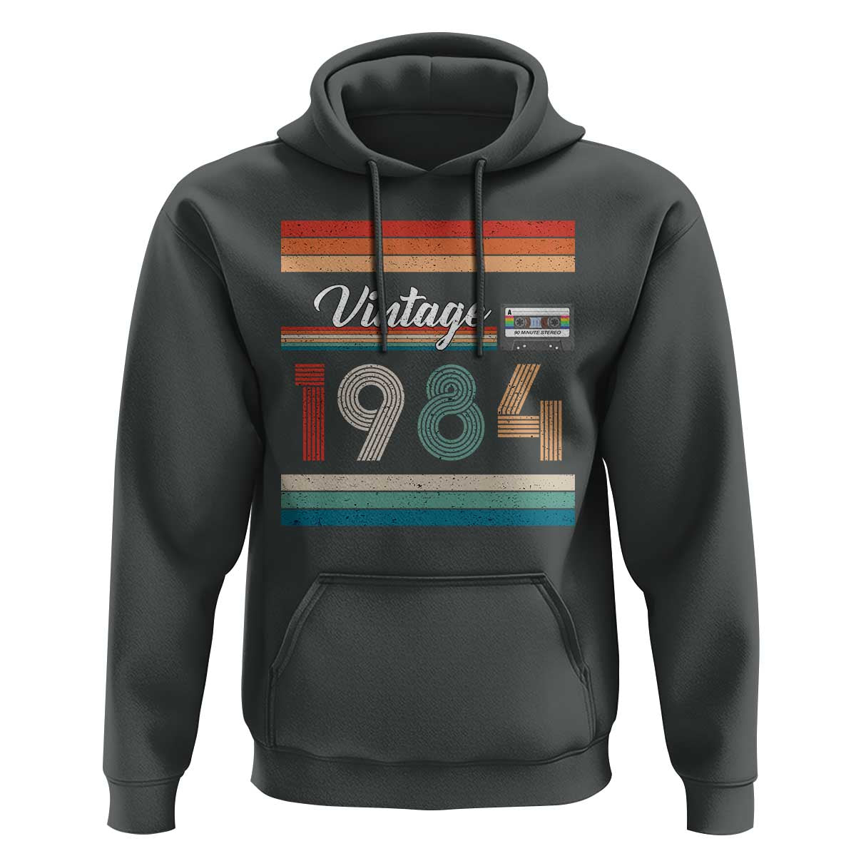 1984 Retro Birthday Hoodie Vintage 42th Birthday Gift Classic 90s Style - Wonder Print Shop