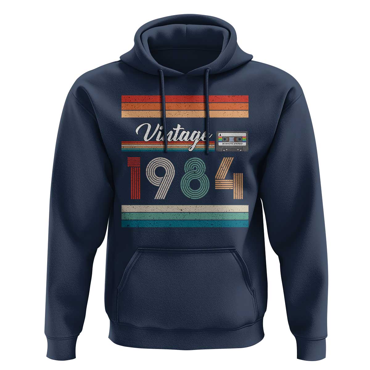 1984 Retro Birthday Hoodie Vintage 42th Birthday Gift Classic 90s Style - Wonder Print Shop