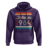 1984 Retro Birthday Hoodie Vintage 42th Birthday Gift Classic 90s Style - Wonder Print Shop