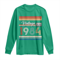 1984 Retro Birthday Long Sleeve Shirt Vintage 42th Birthday Gift Classic 90s Style - Wonder Print Shop