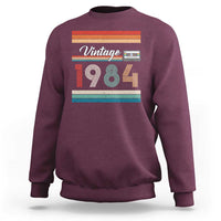1984 Retro Birthday Sweatshirt Vintage 42th Birthday Gift Classic 90s Style - Wonder Print Shop