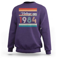 1984 Retro Birthday Sweatshirt Vintage 42th Birthday Gift Classic 90s Style - Wonder Print Shop