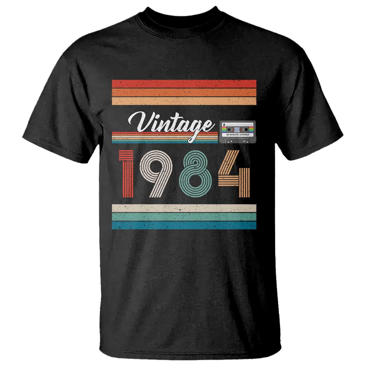 1984 Retro Birthday T Shirt Vintage 42th Birthday Gift Classic 90s Style - Wonder Print Shop
