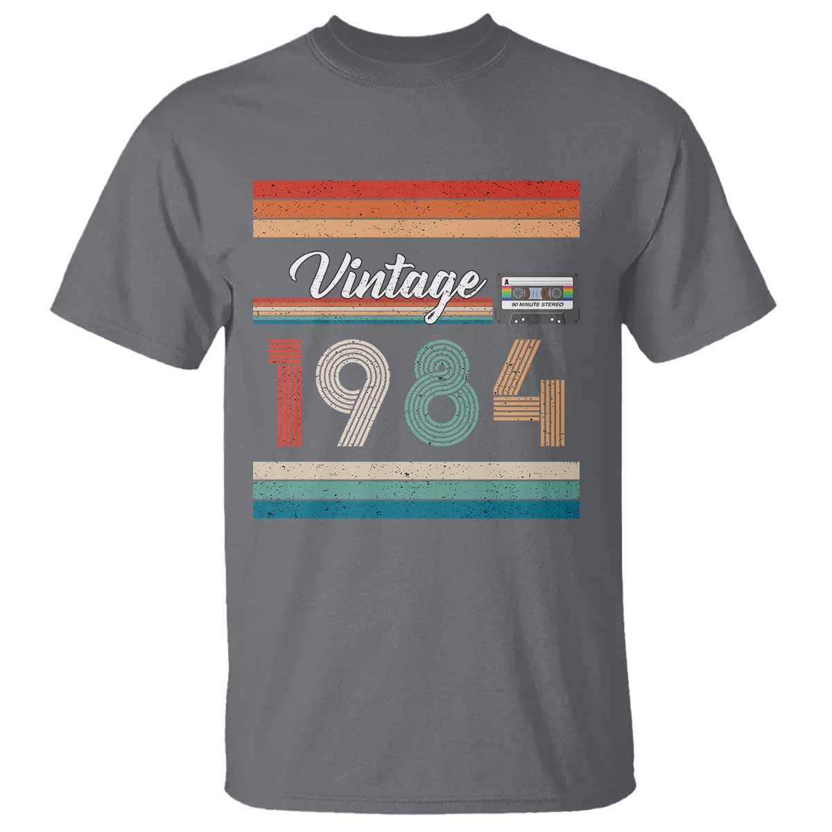 1984 Retro Birthday T Shirt Vintage 42th Birthday Gift Classic 90s Style - Wonder Print Shop