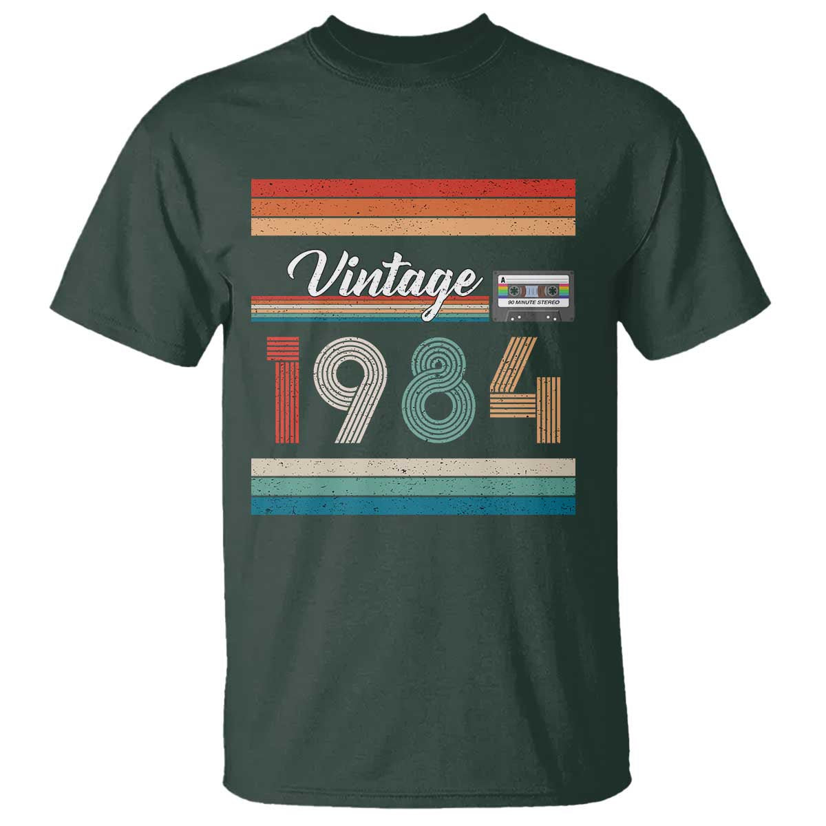 1984 Retro Birthday T Shirt Vintage 42th Birthday Gift Classic 90s Style - Wonder Print Shop