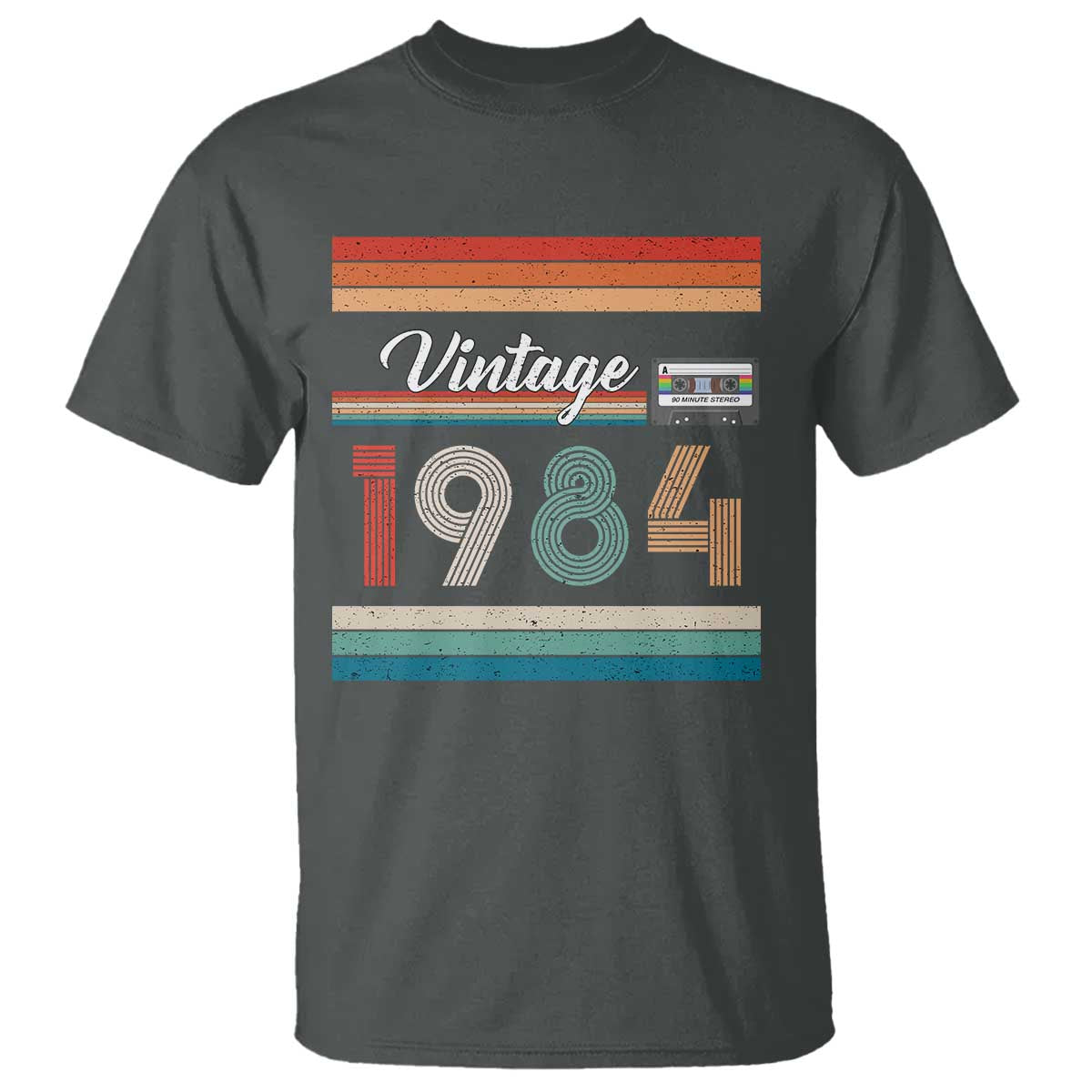 1984 Retro Birthday T Shirt Vintage 42th Birthday Gift Classic 90s Style - Wonder Print Shop