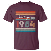 1984 Retro Birthday T Shirt Vintage 42th Birthday Gift Classic 90s Style - Wonder Print Shop