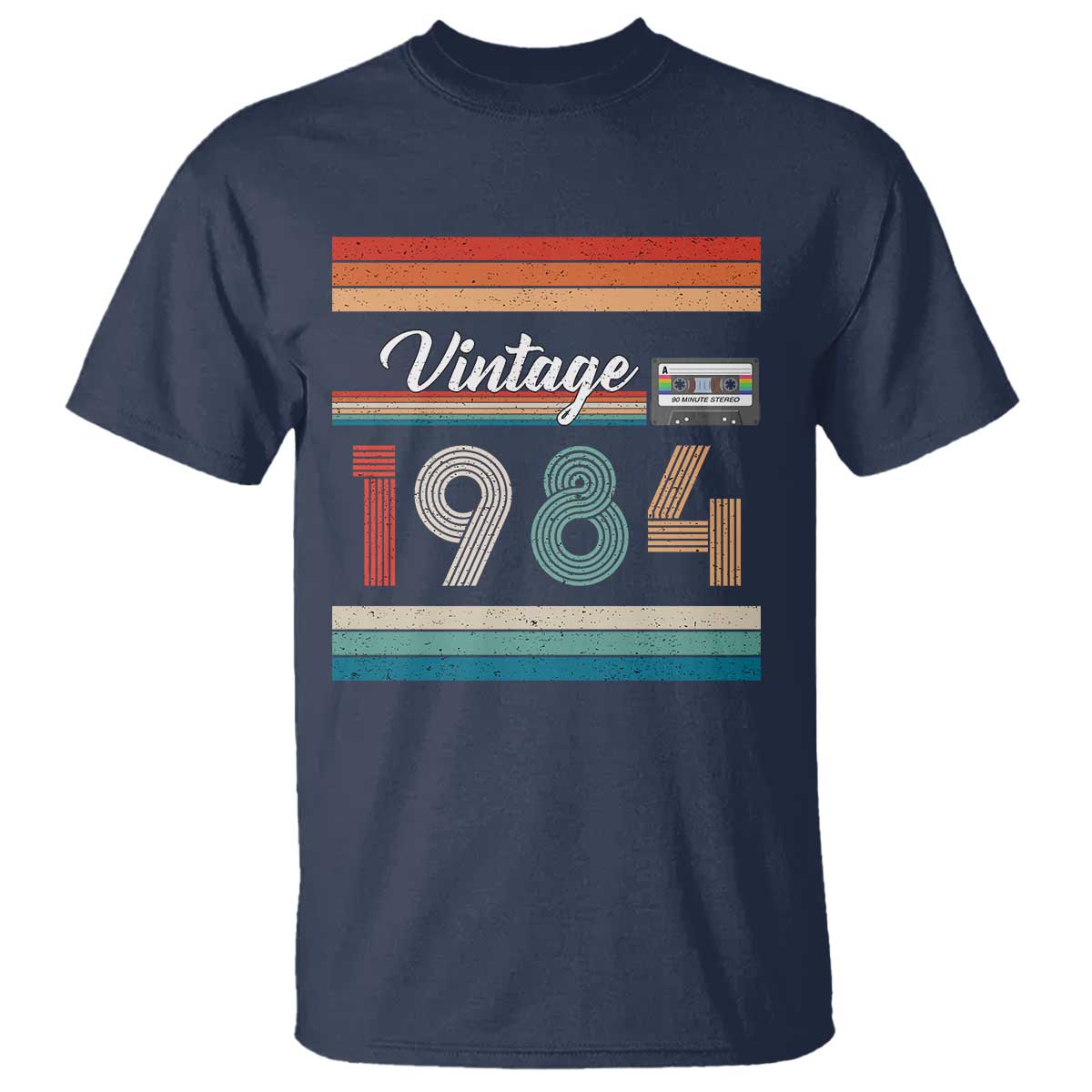 1984 Retro Birthday T Shirt Vintage 42th Birthday Gift Classic 90s Style - Wonder Print Shop