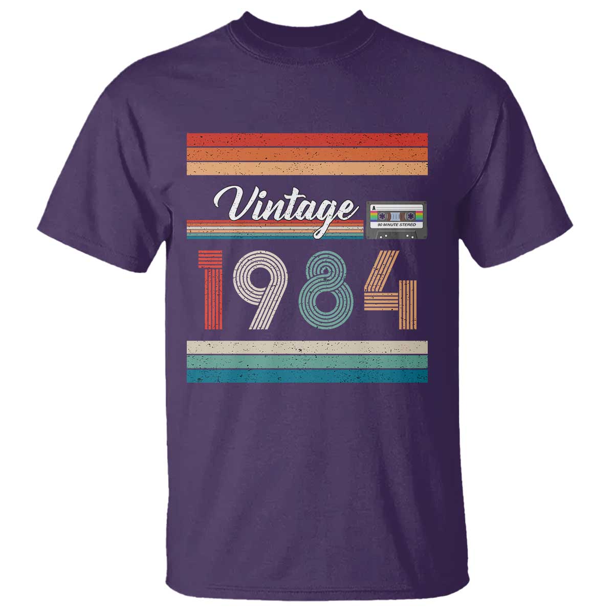 1984 Retro Birthday T Shirt Vintage 42th Birthday Gift Classic 90s Style - Wonder Print Shop