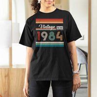 1984 Retro Birthday T Shirt For Women Vintage 42th Birthday Gift Classic 90s Style - Wonder Print Shop
