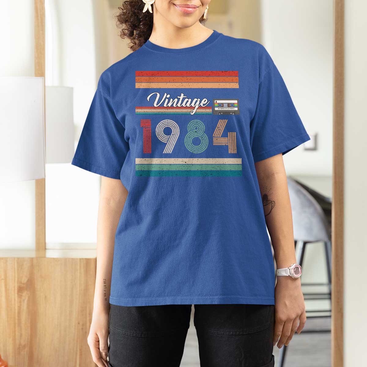 1984 Retro Birthday T Shirt For Women Vintage 42th Birthday Gift Classic 90s Style - Wonder Print Shop