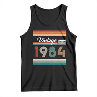 1984 Retro Birthday Tank Top Vintage 42th Birthday Gift Classic 90s Style - Wonder Print Shop