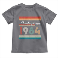 1984 Retro Birthday Toddler T Shirt Vintage 42th Birthday Gift Classic 90s Style - Wonder Print Shop