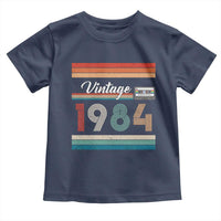 1984 Retro Birthday Toddler T Shirt Vintage 42th Birthday Gift Classic 90s Style - Wonder Print Shop