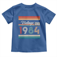 1984 Retro Birthday Toddler T Shirt Vintage 42th Birthday Gift Classic 90s Style - Wonder Print Shop