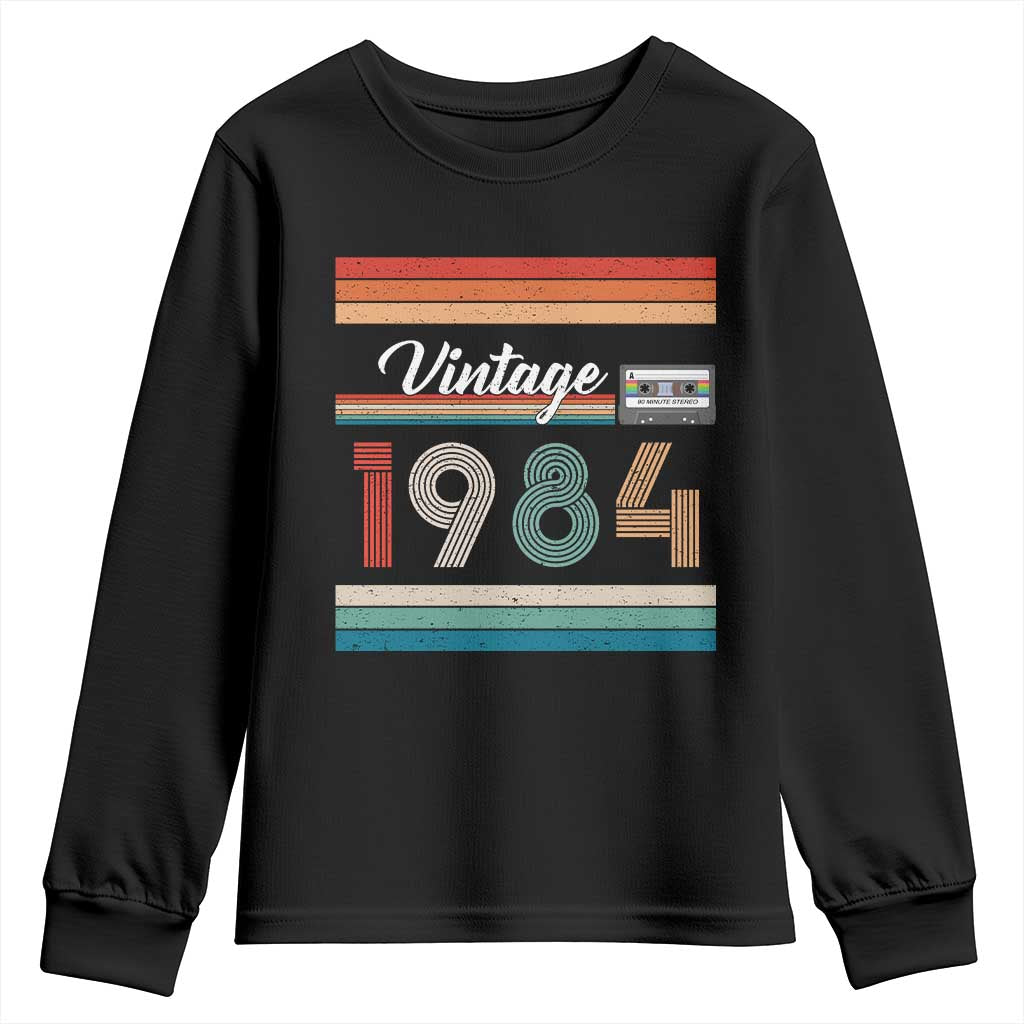 1984 Retro Birthday Youth Sweatshirt Vintage 42th Birthday Gift Classic 90s Style - Wonder Print Shop