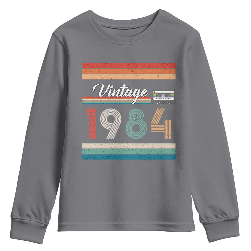 1984 Retro Birthday Youth Sweatshirt Vintage 42th Birthday Gift Classic 90s Style - Wonder Print Shop