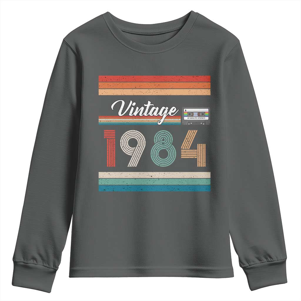 1984 Retro Birthday Youth Sweatshirt Vintage 42th Birthday Gift Classic 90s Style - Wonder Print Shop