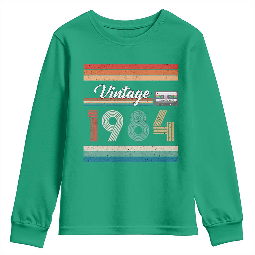 1984 Retro Birthday Youth Sweatshirt Vintage 42th Birthday Gift Classic 90s Style - Wonder Print Shop