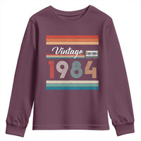 1984 Retro Birthday Youth Sweatshirt Vintage 42th Birthday Gift Classic 90s Style - Wonder Print Shop