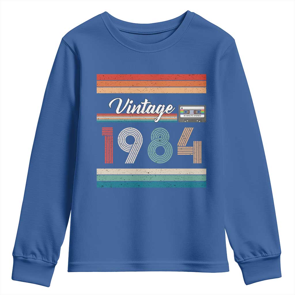 1984 Retro Birthday Youth Sweatshirt Vintage 42th Birthday Gift Classic 90s Style - Wonder Print Shop