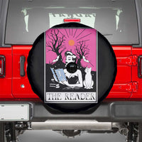 The Reader Tarot Spare Tire Cover Witch Reading Book Club Occult Cat Mom - Wonder Print Shop