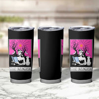 The Reader Tarot Tumbler Cup Witch Reading Book Club Occult Cat Mom - Wonder Print Shop