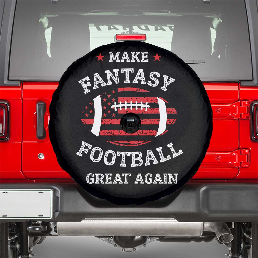 Funny Make Fantasy Football Great Again Spare Tire Cover - Wonder Print Shop