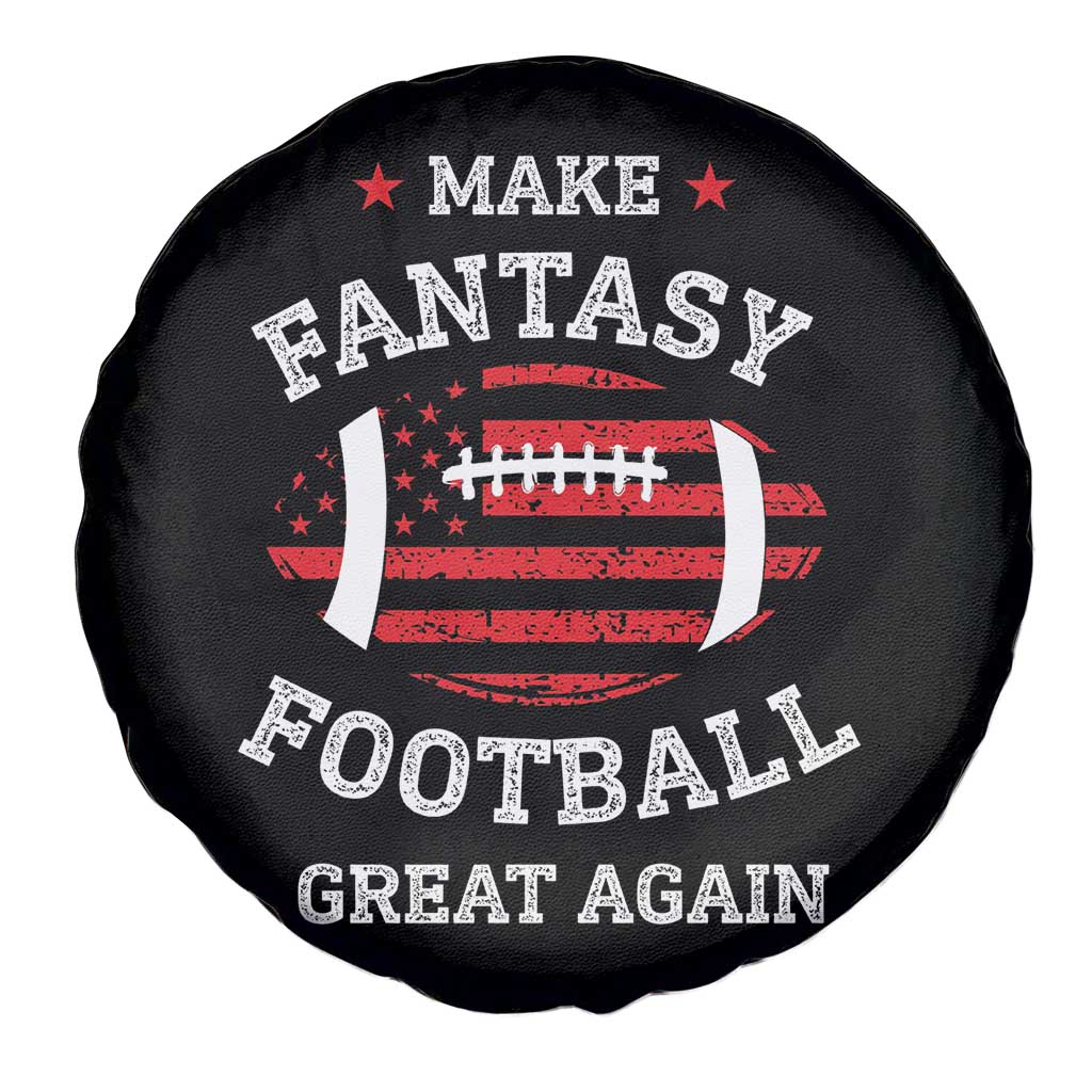 Funny Make Fantasy Football Great Again Spare Tire Cover - Wonder Print Shop