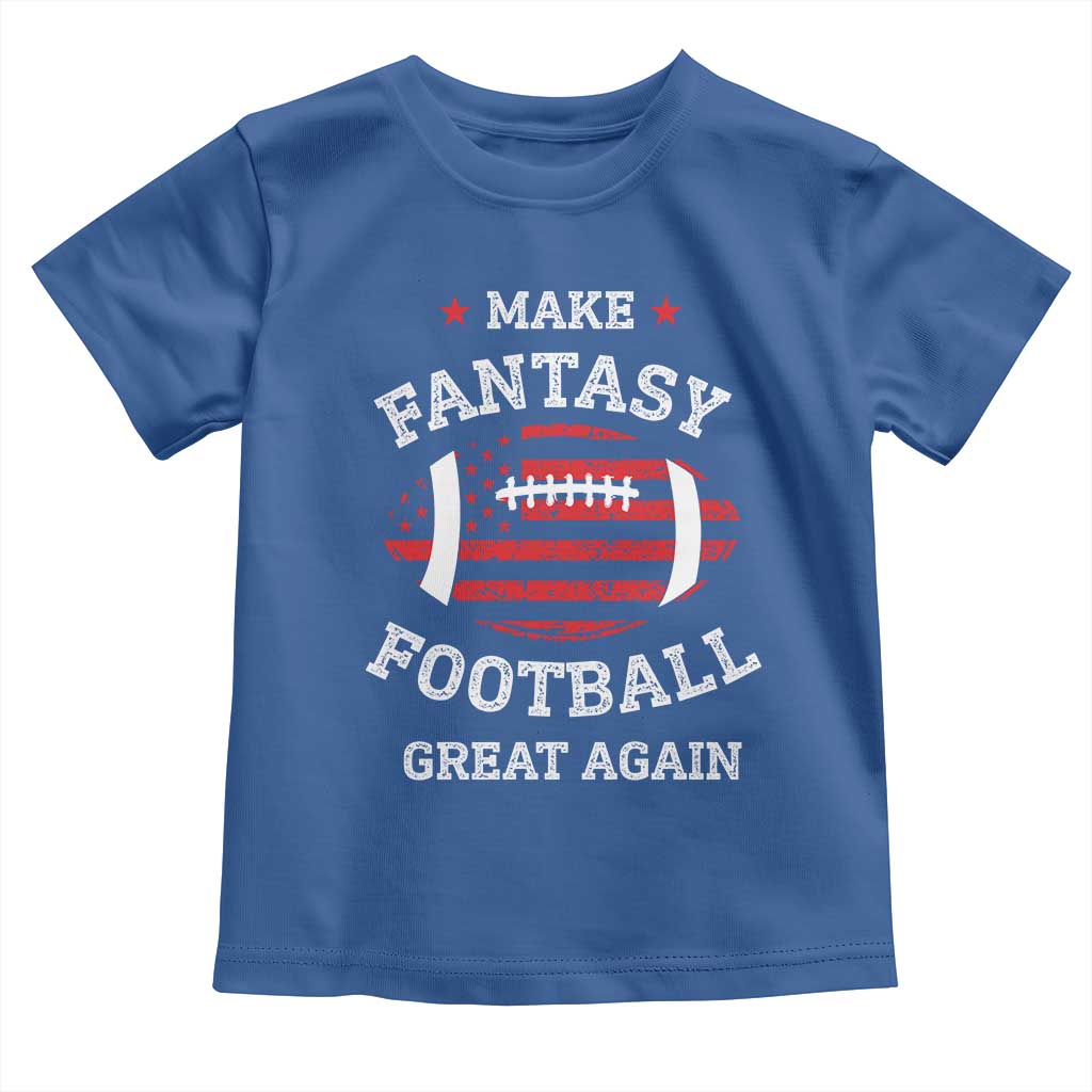 Funny Make Fantasy Football Great Again Toddler T Shirt - Wonder Print Shop