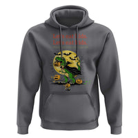 Grammar English Teacher Hoodie Funny Halloween Dinosaurs Pumpkin Punctuation Saves Lives