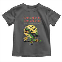 Grammar English Teacher Toddler T Shirt Funny Halloween Dinosaurs Pumpkin Punctuation Saves Lives
