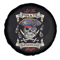 Skull Pirate Let The Pirate Shenanigans Begin Spare Tire Cover Halloween Crossbones Freebooter
