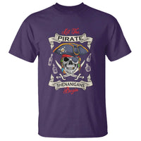Skull Pirate Let The Pirate Shenanigans Begin T Shirt Halloween Crossbones Freebooter