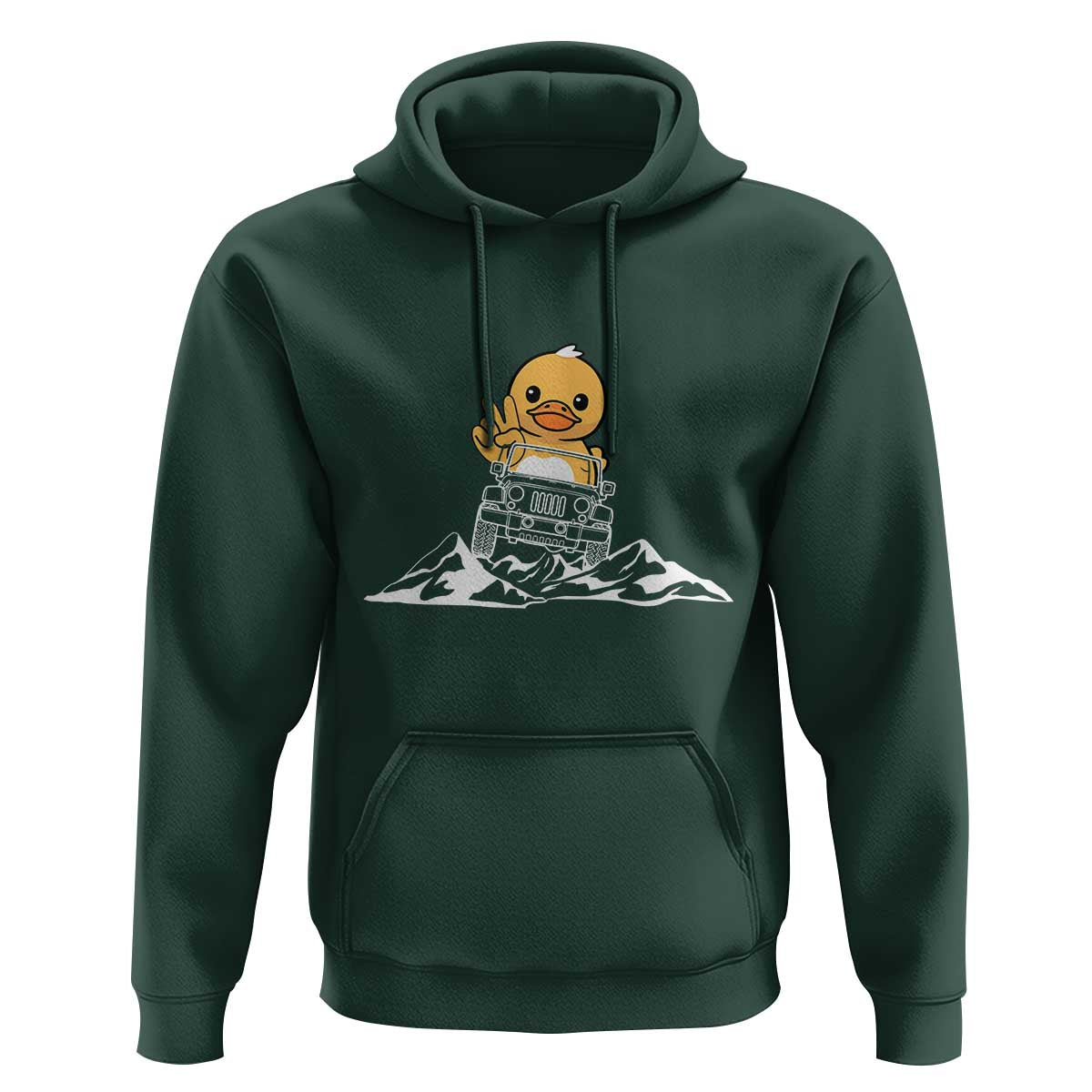 Duck Offroad Car Hoodie Funny Off Roading ATV Off Road