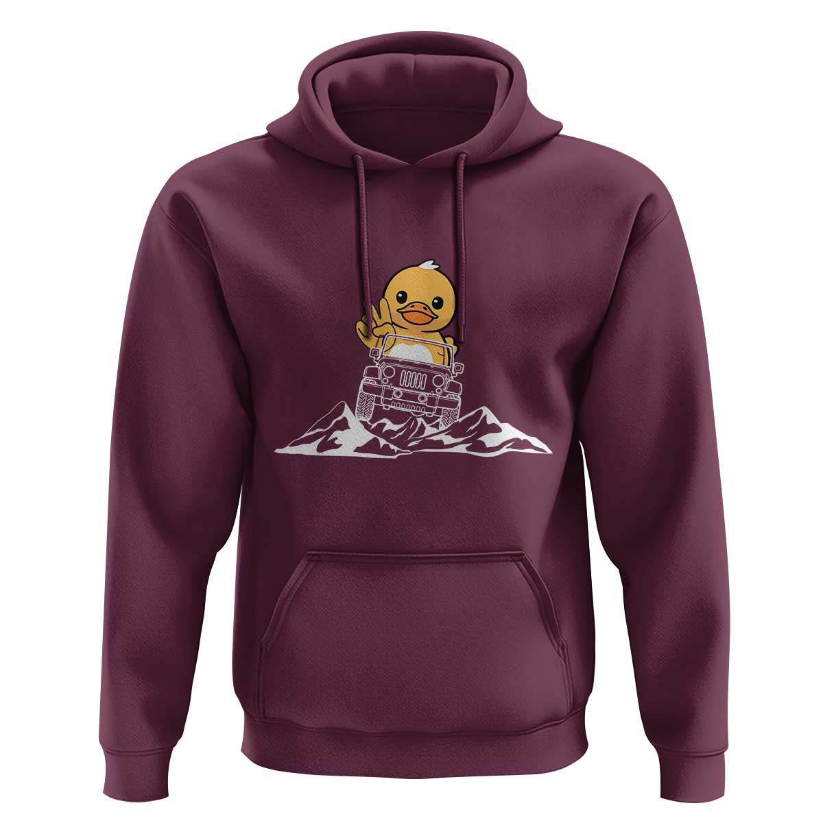 Duck Offroad Car Hoodie Funny Off Roading ATV Off Road