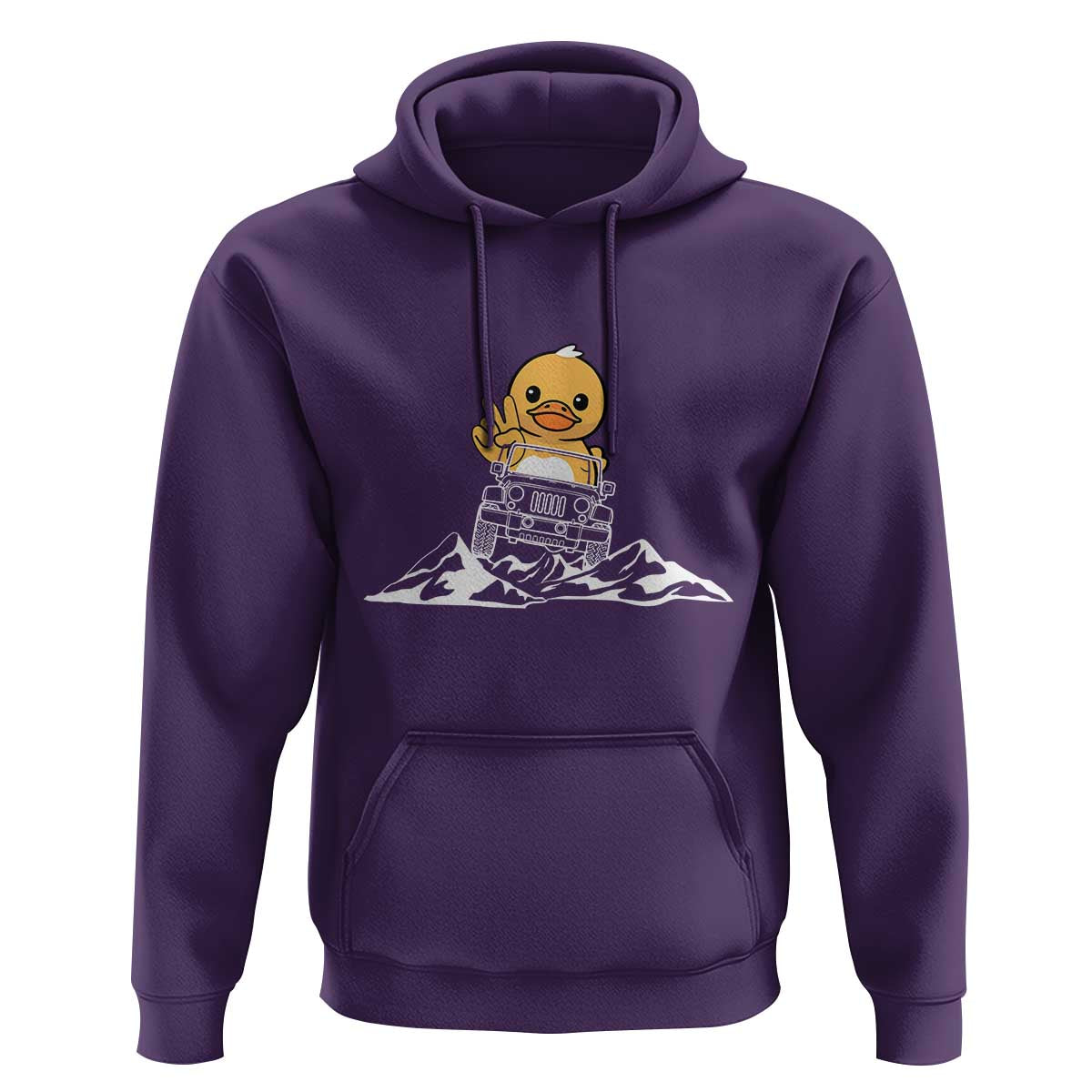 Duck Offroad Car Hoodie Funny Off Roading ATV Off Road