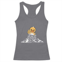 Duck Offroad Car Racerback Tank Top Funny Off Roading ATV Off Road
