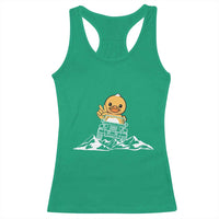 Duck Offroad Car Racerback Tank Top Funny Off Roading ATV Off Road