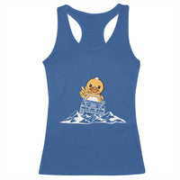 Duck Offroad Car Racerback Tank Top Funny Off Roading ATV Off Road
