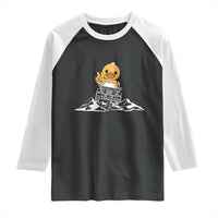Duck Offroad Car Raglan Shirt Funny Off Roading ATV Off Road