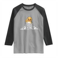 Duck Offroad Car Raglan Shirt Funny Off Roading ATV Off Road