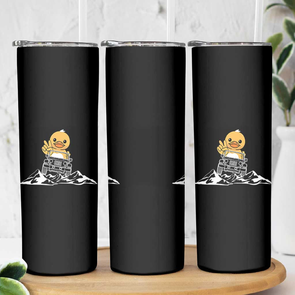 Duck Offroad Car Skinny Tumbler Funny Off Roading ATV Off Road