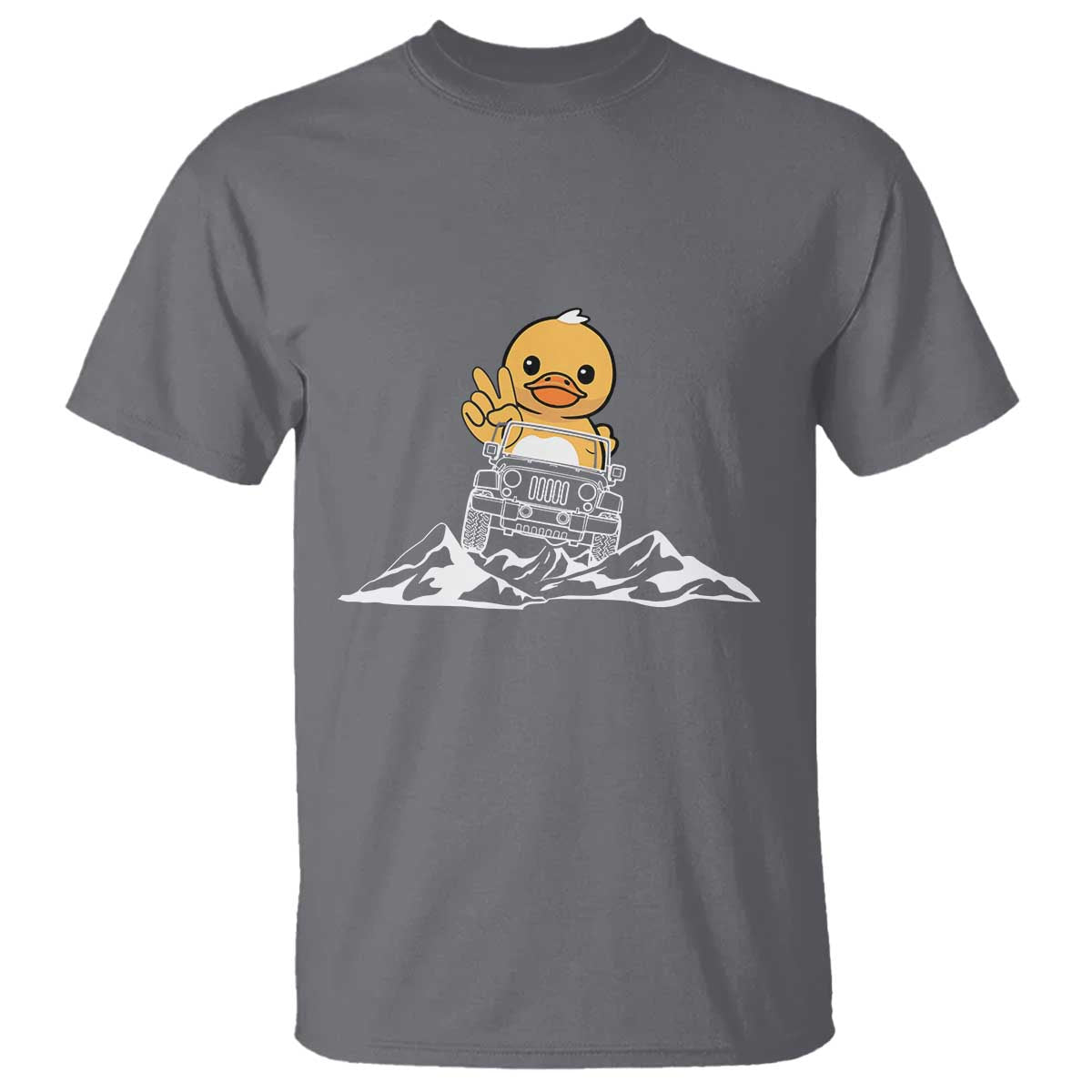 Duck Offroad Car T Shirt Funny Off Roading ATV Off Road
